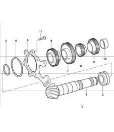 gears and shafts 986 Boxster S G86.20  2000-04