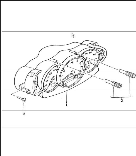 Diagram 906-01 Porsche Boxster 981 2.7L 2012-16 Electrical equipment