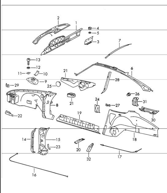 Diagram 801-20 Porsche  