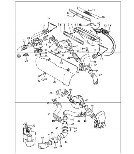 Diagram 813-15 Porsche Boxster 718 2.0L Manual (300 Bhp) Body