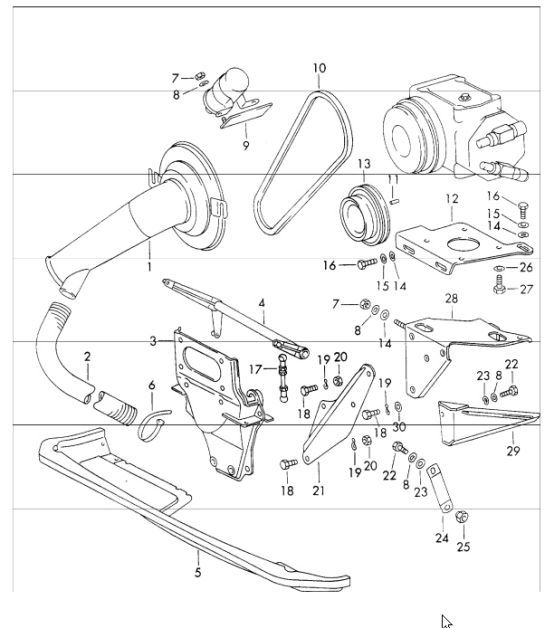Diagram 813-85 Porsche Caimán T 718 2.0L Manual (300 CV) Carrocería