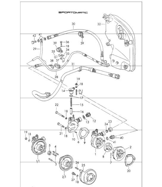 Diagram 104-35 Porsche  