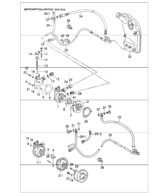 Diagram 104-45 Porsche  