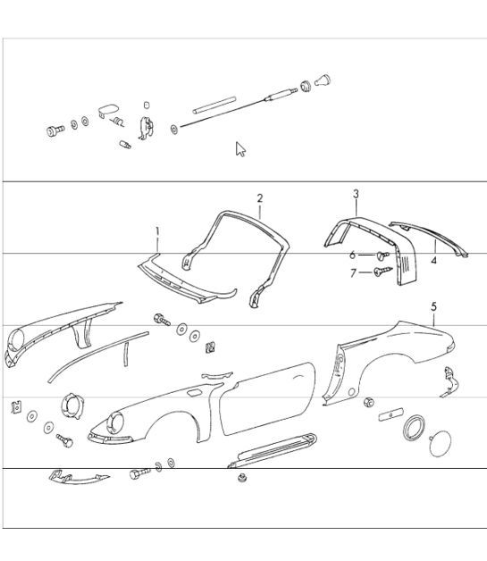 Diagram 801-35 Porsche  