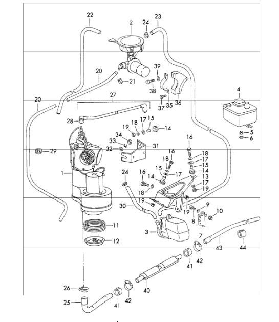 Diagram 813-05 Porsche 992 Targa 4 3.0L 