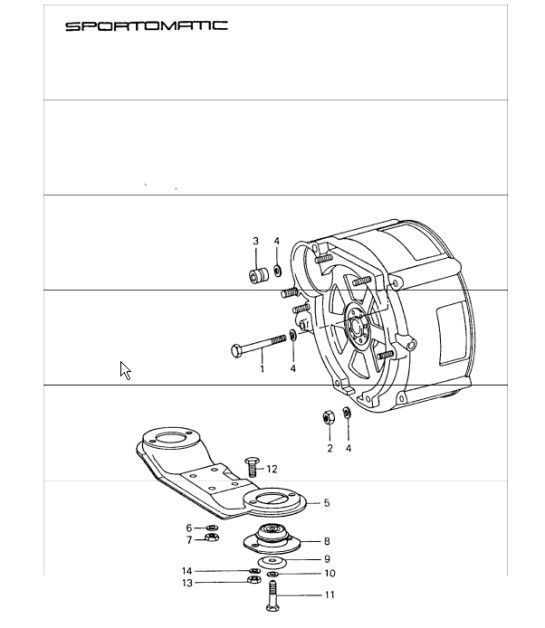 Diagram 312-00 Porsche Macan 汽油 2.0L 245Bhp 