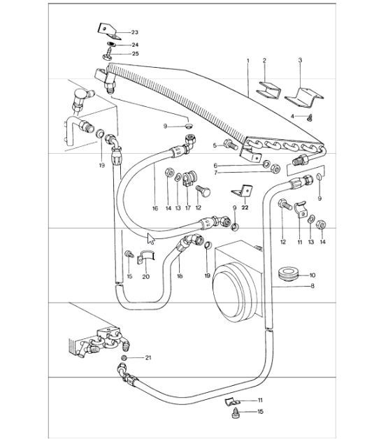 Diagram 813-60 Porsche Boxster 986/987/981 (1997-2016) Body
