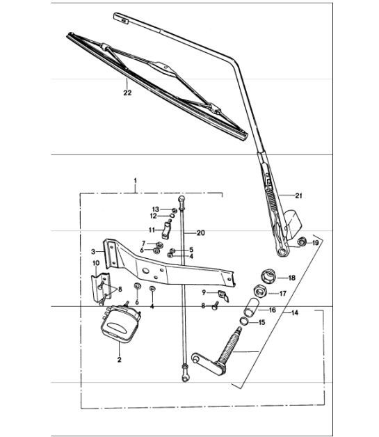 Diagram 904-15 Porsche Cayman T 718 2.0L PDK (300 Bhp) Electrical equipment