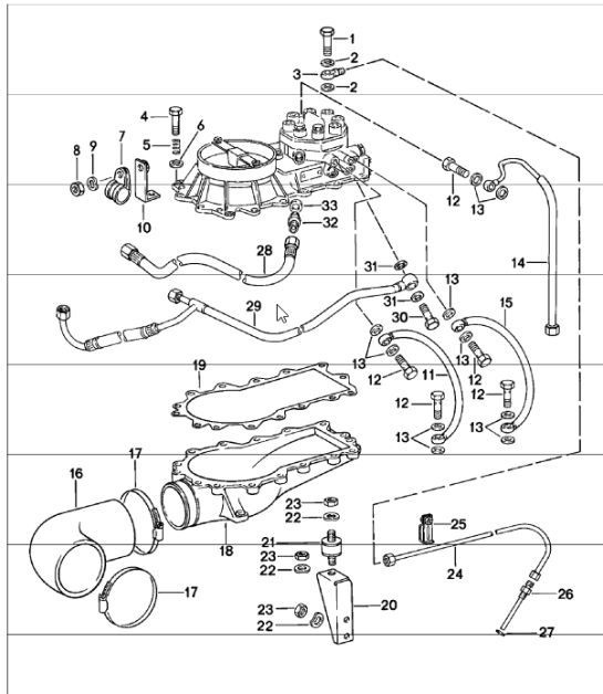 Diagram 107-35 Porsche Panamera S V8 4.8L 