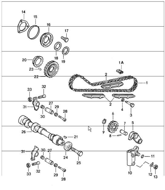 Diagram 103-10 Porsche  