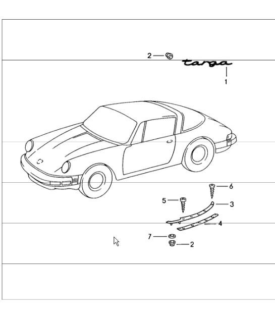 Diagram 810-05 Porsche Cayenne MK3 (958) 2010-2017 