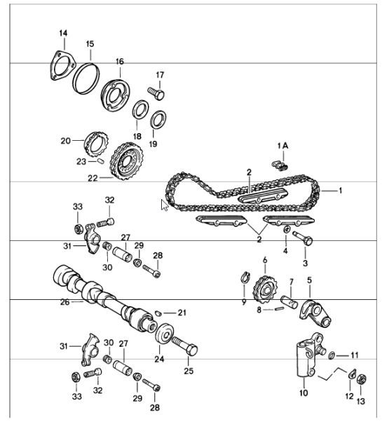 Diagram 103-10 Porsche  