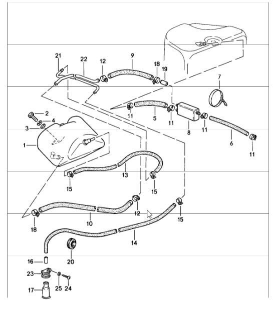Diagram 201-15 Porsche  