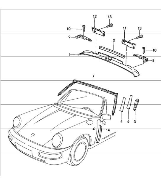 Diagram 811-06 Porsche Cayenne Turbo S V8 4.8L Essence 550 ch 