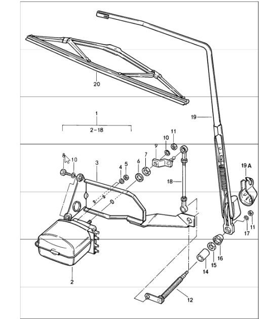 Diagram 904-05 Porsche Boxster 981 2.7L 2012-16 Equipo eléctrico