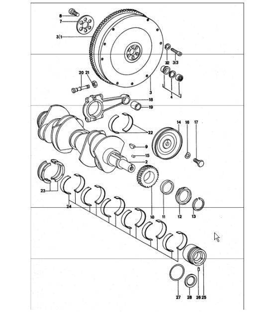 Diagram 102-00 Porsche Panamera Turbo V8 Executive 