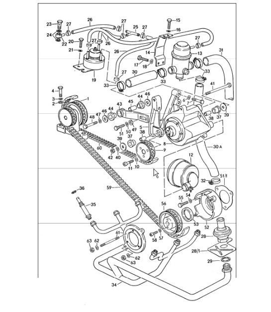 Diagram 108-00 Porsche Panamera GTS V8 4.8L 
