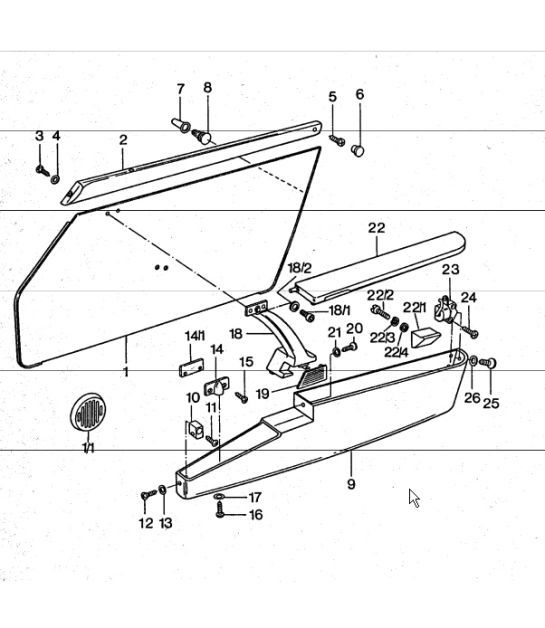 Diagram 807-10 Porsche Macan benzina 2.0L V4 237Bhp Carrozzeria