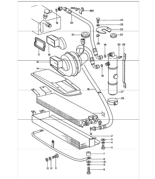 Diagram 813-55 Porsche Panamera Diesel V6 3.0L (250 CV) 