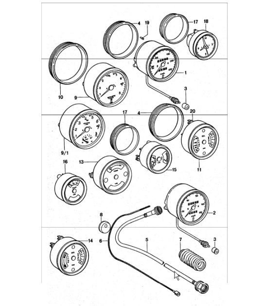 Diagram 906-00 Porsche  