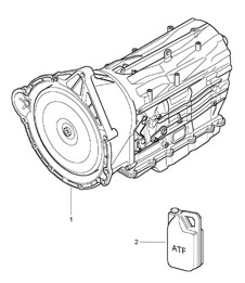 Tiptronic Replacement transmission Cayenne 9PA (955) 2003-06
