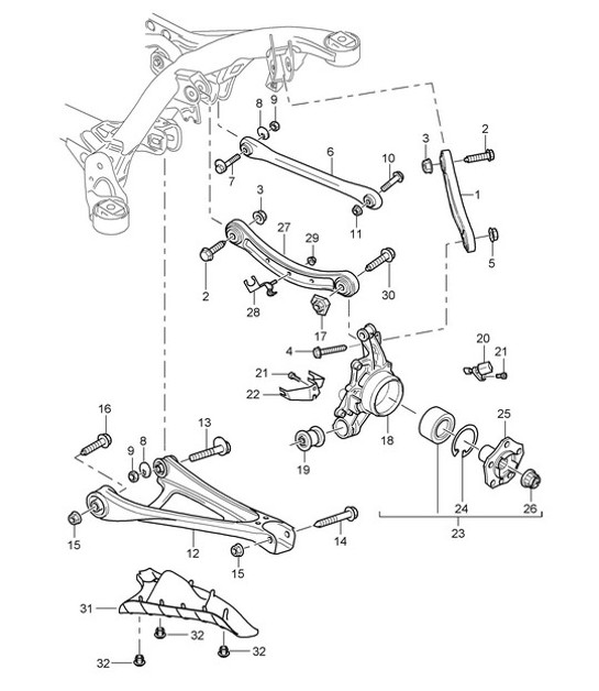 Diagram 501-00 Porsche  