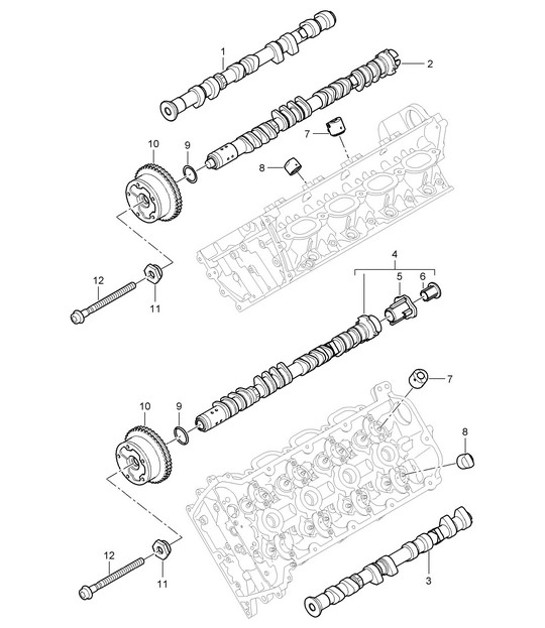 Diagram 103-010 Porsche Panamera 971 MK2（2021-2023 年） 