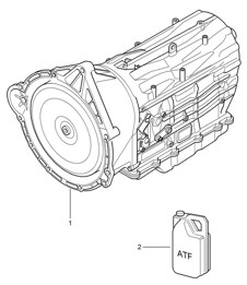 Tiptronic / Replacement transmission (PR:G0R, Tiptronic S) Cayenne 9PA1 (957) 2007-10