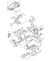 Kraftstoffsammelrohr / Hochdruckinjektor / Hochdruckpumpe / Kraftstoffleitung (Modell: CRCA,CRCB, CNRB,CVVA, CVVB,CVVC) Cayenne 92A (958) 3.0L DIESEL 05/2011-18