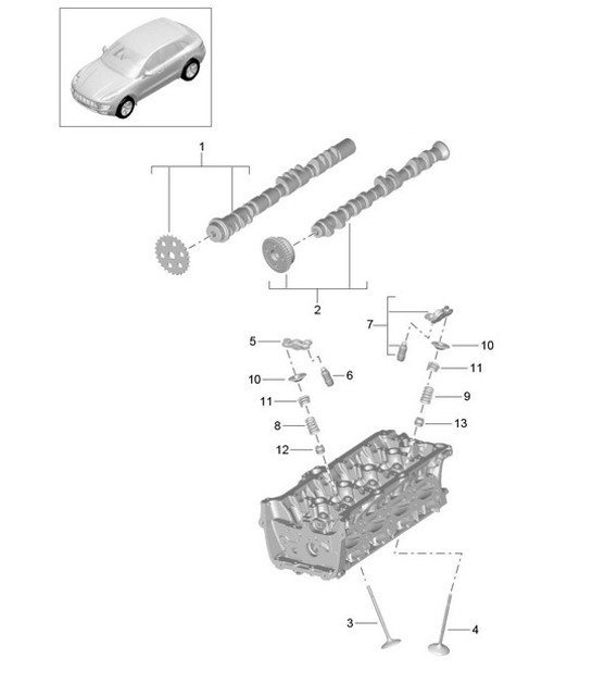 Diagram 103-060 Porsche  