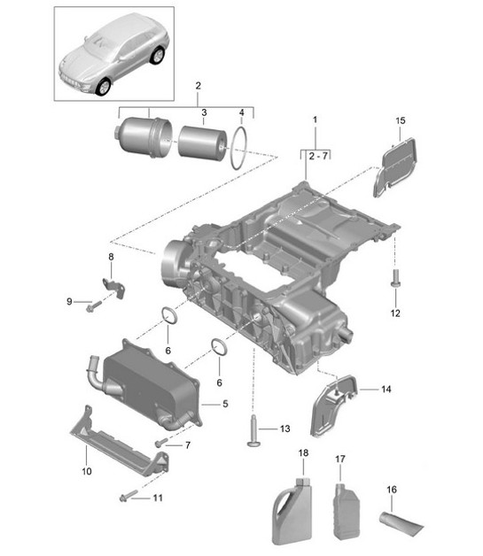 Diagram 104-030 Porsche  