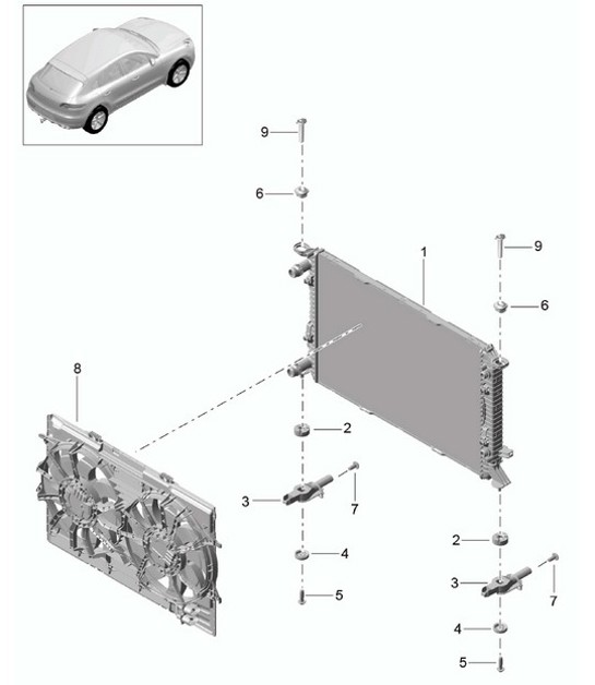 Diagram 105-038 Porsche  