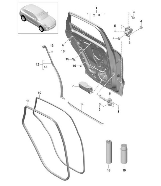 Diagram 804-005 Porsche  