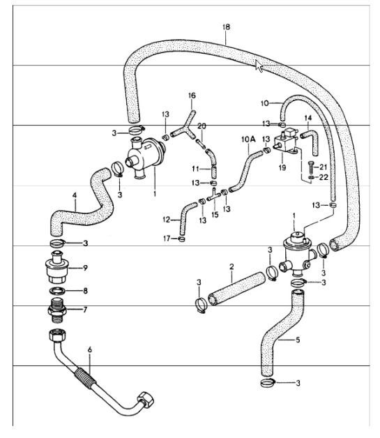 Diagram 108-07 Porsche 991 GT3 RS 4.0L (500Bhp) Engine