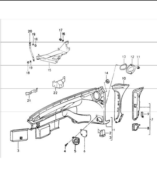 Diagram 801-20 Porsche Panamera Diesel V6 3.0L (250 ch) 