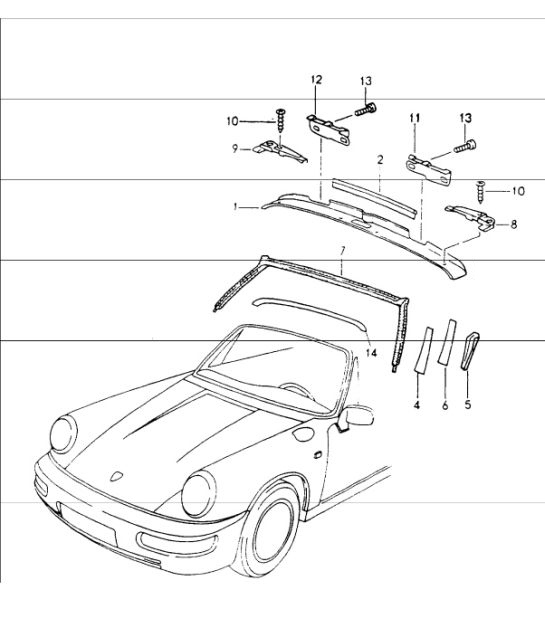 Diagram 811-06 Porsche  