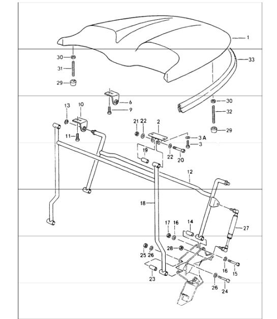 Diagram 811-35 Porsche Panamera 970 MK1（2009-2013年） 
