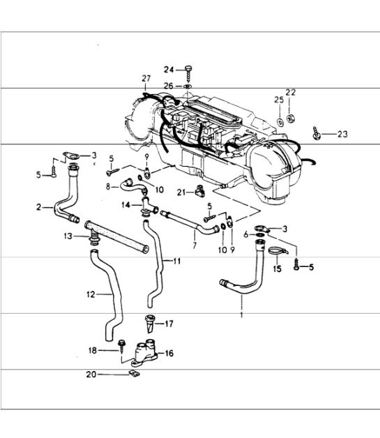 Diagram 813-10 Porsche Panamera 4 2.9L V6 