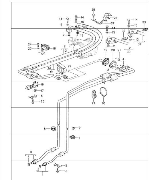 Diagram 813-30 Porsche 997 MKII Turbo 2009>> Carrosserie