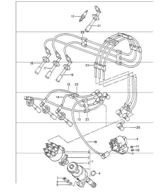 Diagram 901-01 Porsche  