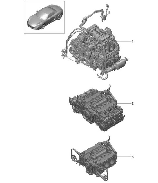 Diagram 101-000 Porsche Panamera 4S V6 3.0L 4WD (440 PS) 