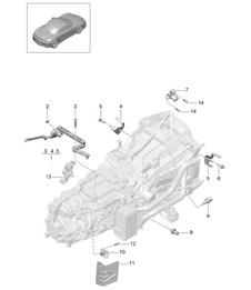 Boîte de vitesses manuelle / Pièces détachées (Modèle : G8100,G8120) 981 Boxster / Boxster S 2012-16