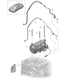 Compresor / Aire acondicionado 981 Boxster / Boxster S 2012-16