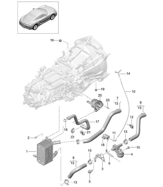 Diagram 302-020 Porsche  