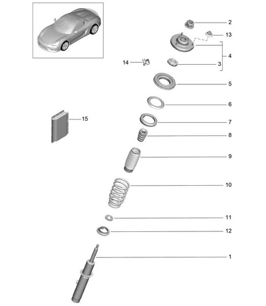 Diagram 402-000 Porsche  