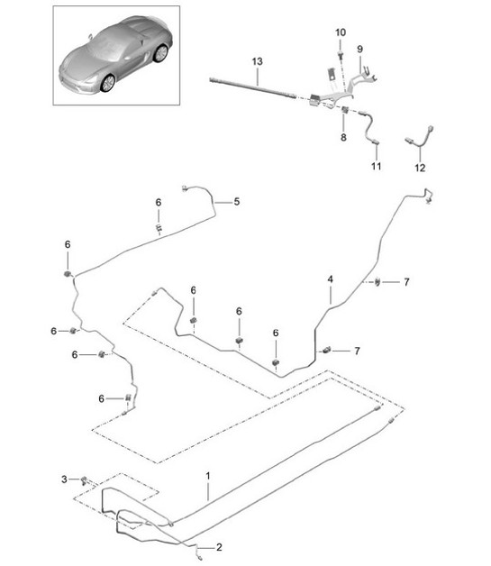 Diagram 604-010 Porsche  