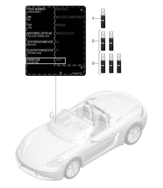 Diagram 004-000 Porsche  