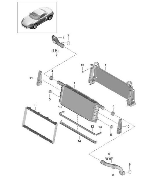 Diagram 105-017 Porsche Taycan (2020>> 