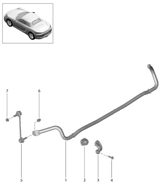 Diagram 501-003 Porsche  