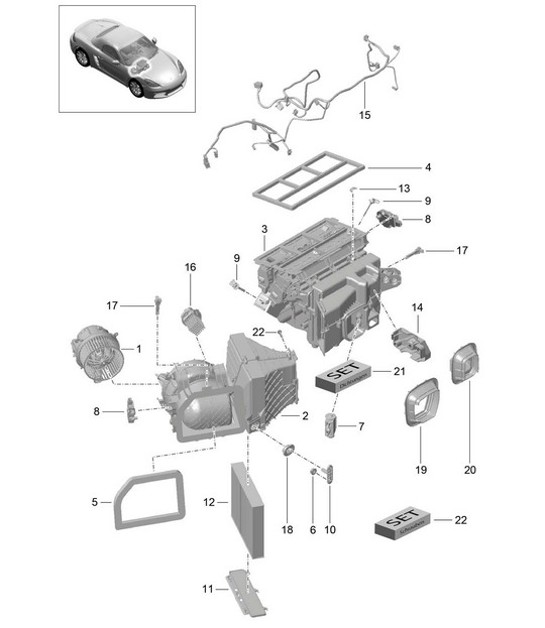 Diagram 813-010 Porsche  